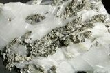 Native Silver in Calcite - Morocco #362737-2